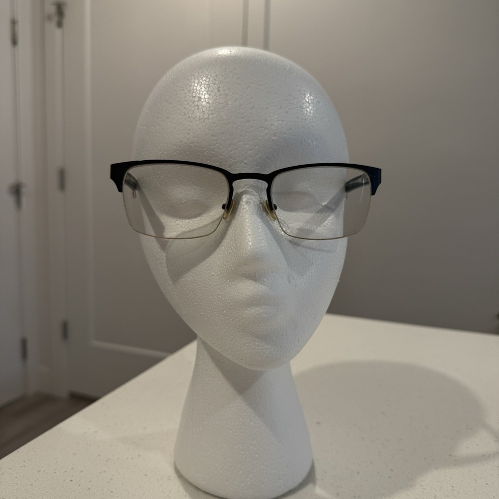 Converse Rimless Black Metal‎ Frame Eyeglasses, Frames Only, Q050. 51-21-140